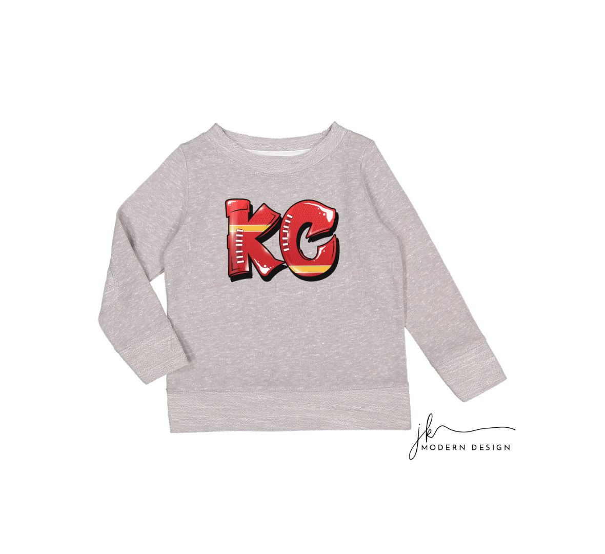 Graffiti KC French Terry Fleece | Kids KC Football