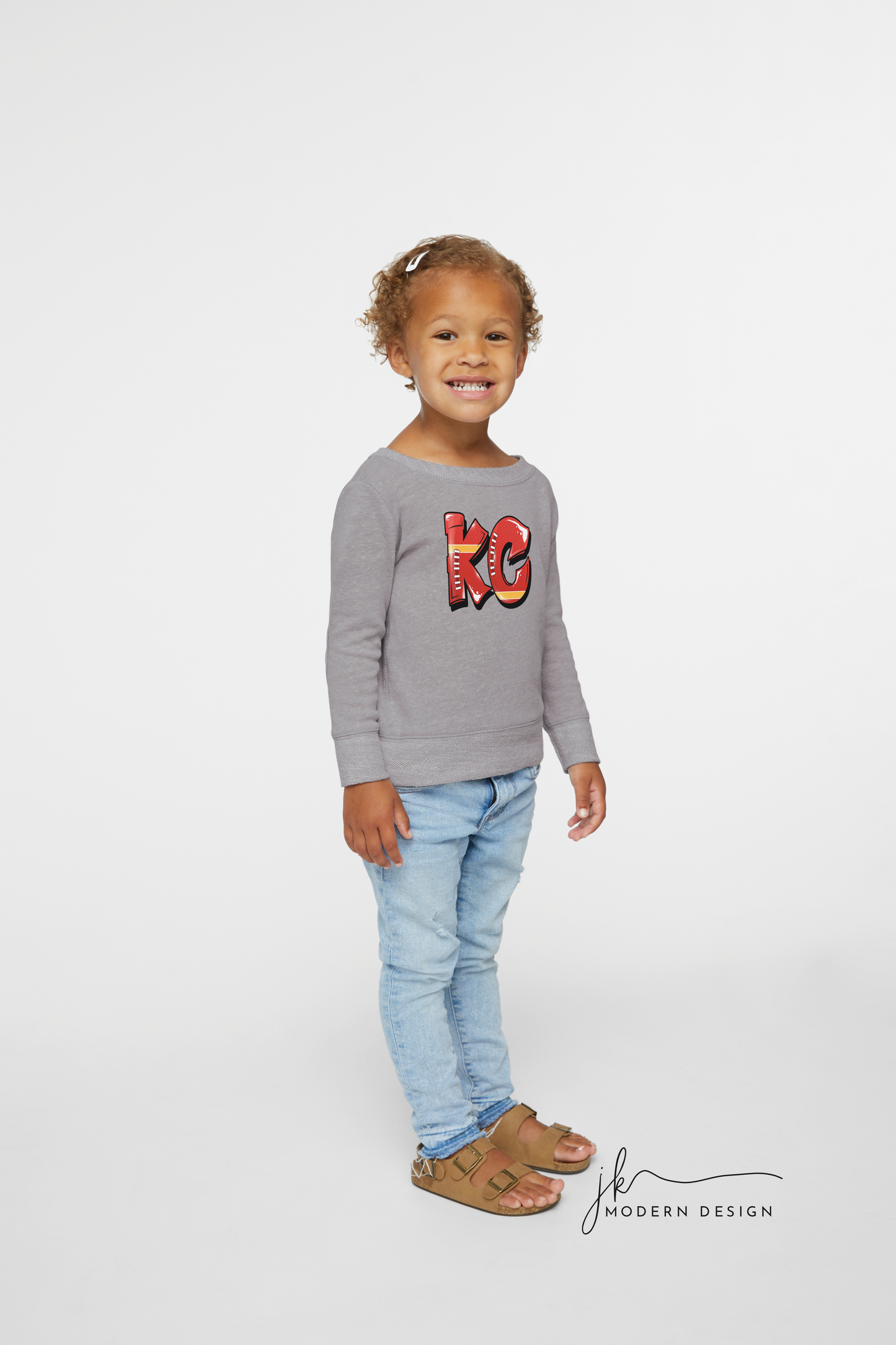 Graffiti KC French Terry Fleece | Kids KC Football