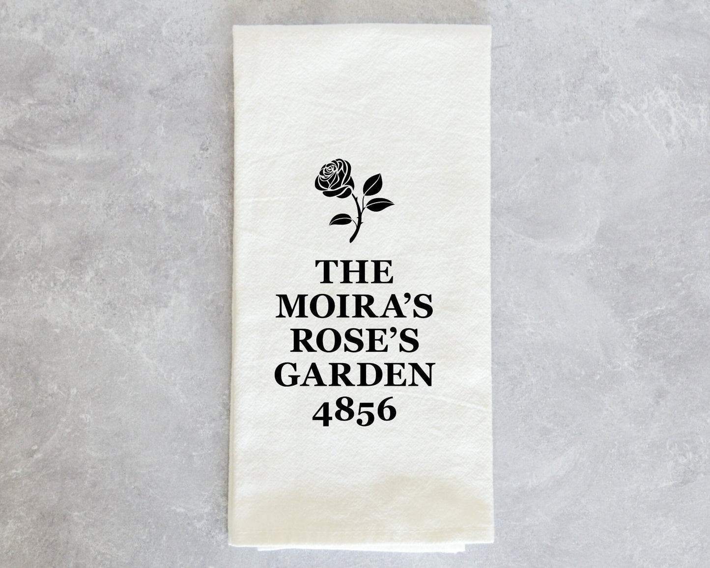 Schitt's Creek Moira's Rose's Garden Funny Kitchen Towel housewarming gift