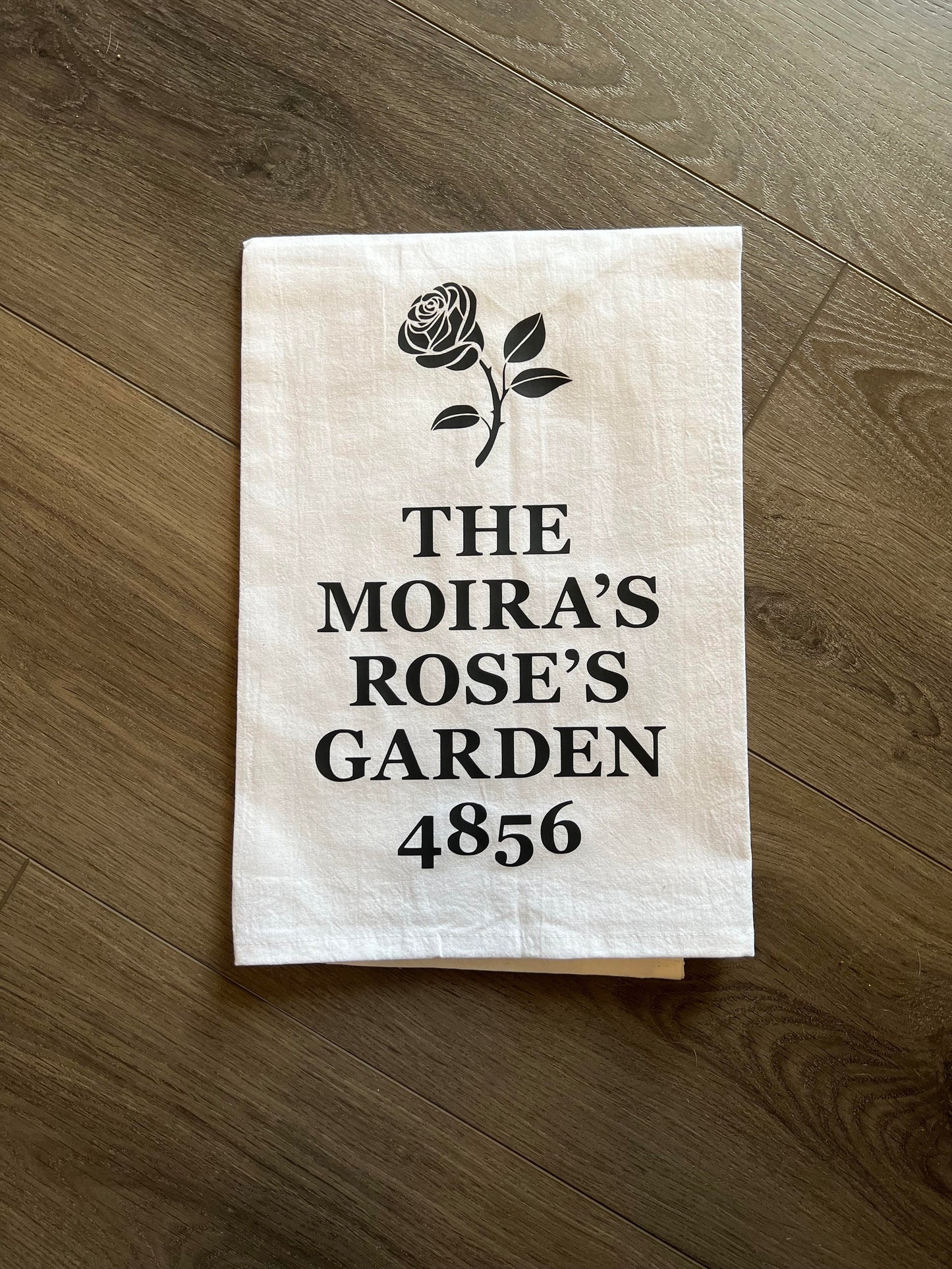 Schitt's Creek Moira's Rose's Garden Funny Kitchen Towel housewarming gift