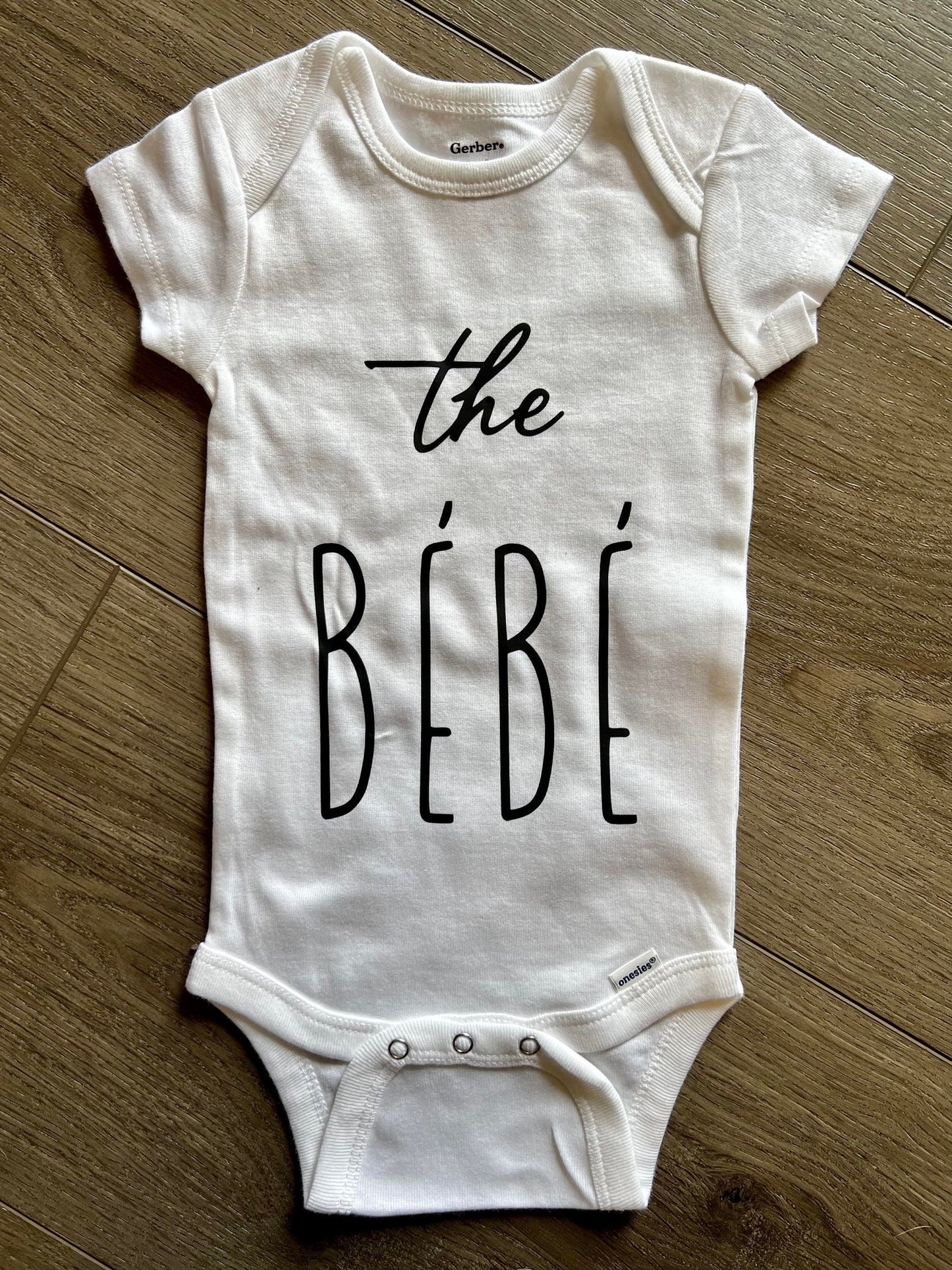 The bebe ew david black Gerber ONESIE® brand 0-3 3-6 & 6-9 months baby shower gift schitts creek gift Moira Rose Alexis Rose bodysuit unisex