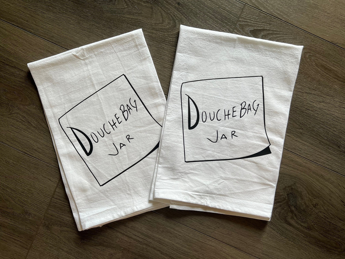 New Girl Douchebag Jar Funny Kitchen Towel housewarming gift New Girl Merch Schmidt