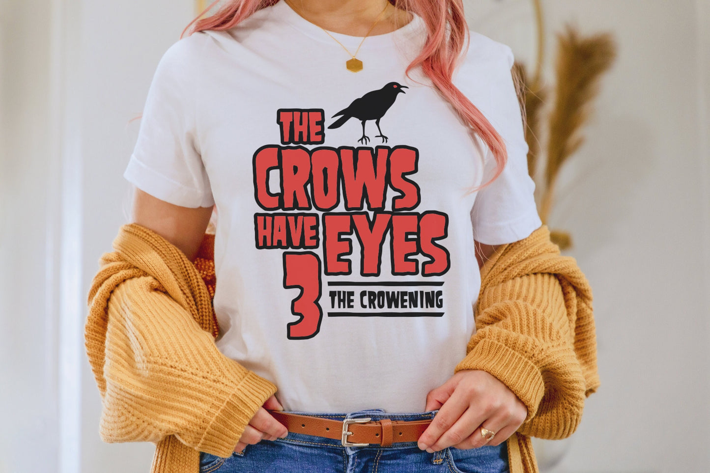The Crows Have Eyes 3: The Crowening Short-Sleeve Unisex T-Shirt | Schitt's Creek Fan Art | Moira Rose