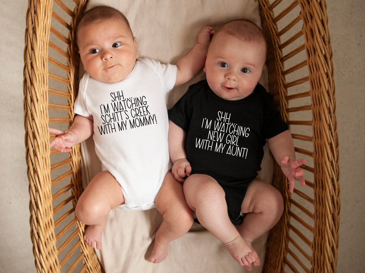 CUSTOM! shh I'm watching with my ___ 0-3 6-9 & 3-6 months funny Gerber ONESIE® brand Personalized Baby Shower Gift