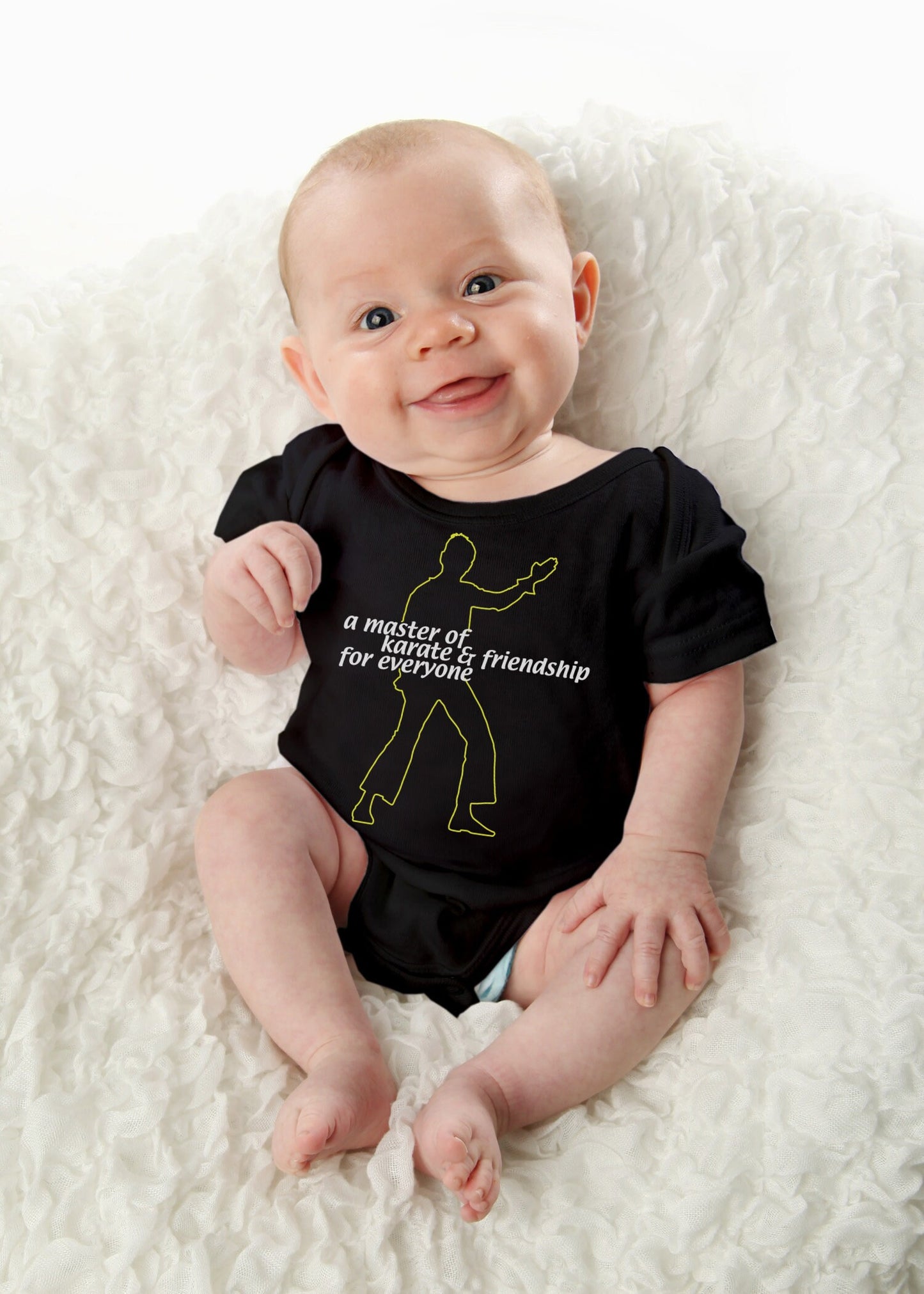 Always Sunny in Philadelphia | Dayman | Unisex ONESIE® brand baby shower bodysuit | Nightman Cometh | Day Man Master of Friendship & Karate