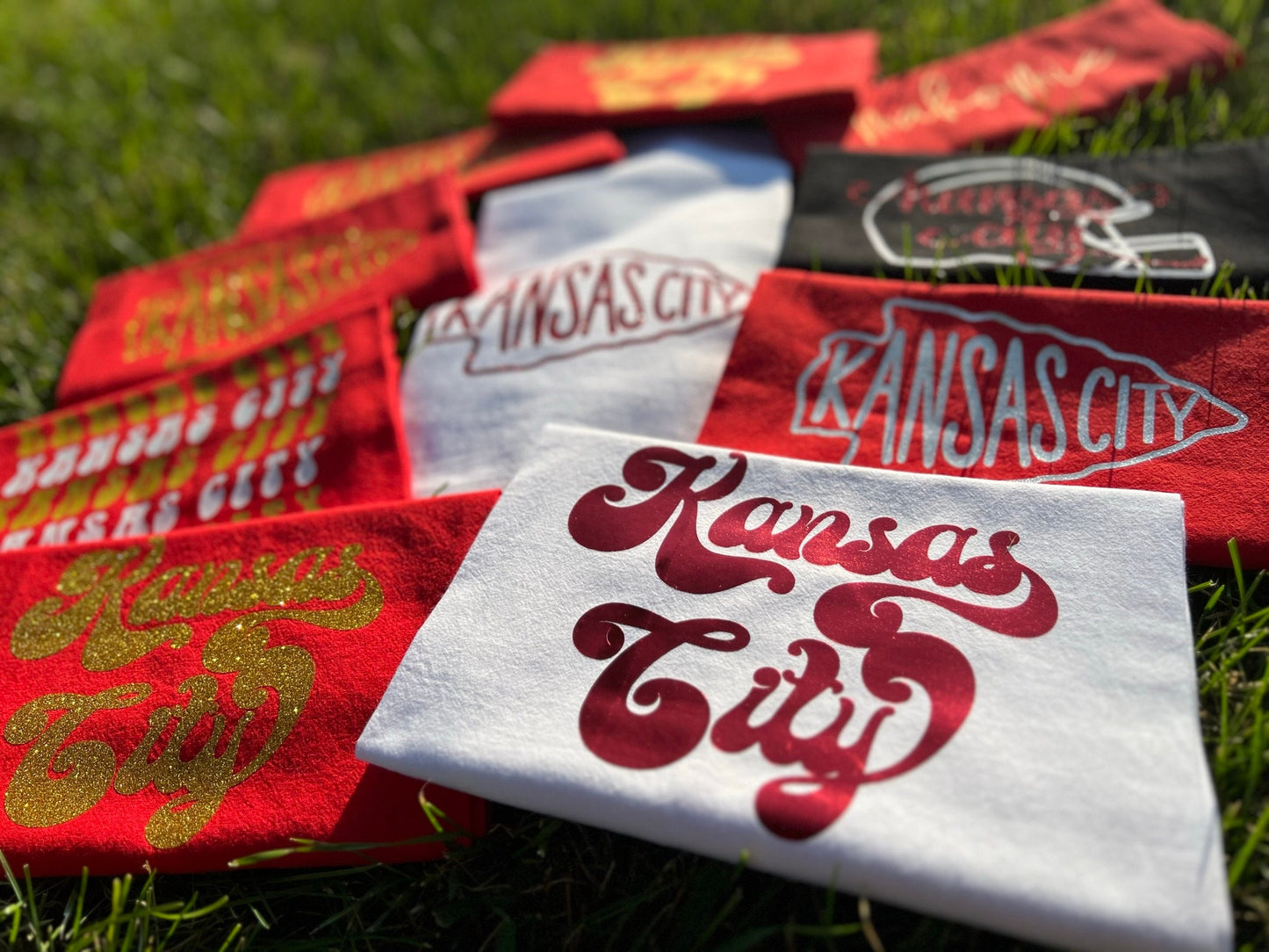 MADE IN KC! Retro Kansas City Kitchen Towel - Perfect for game day! Housewarming Gift - Football at Arrowhead - First Apartment/House