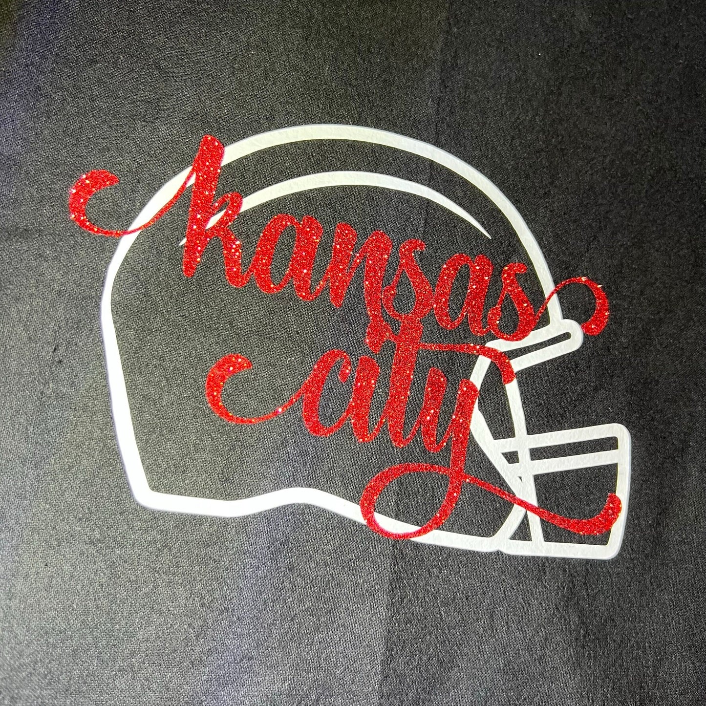 MADE IN KC Helmet Kansas City Kitchen Towel - Perfect for game day! Housewarming Gift - Football at Arrowhead - First Apartment/House