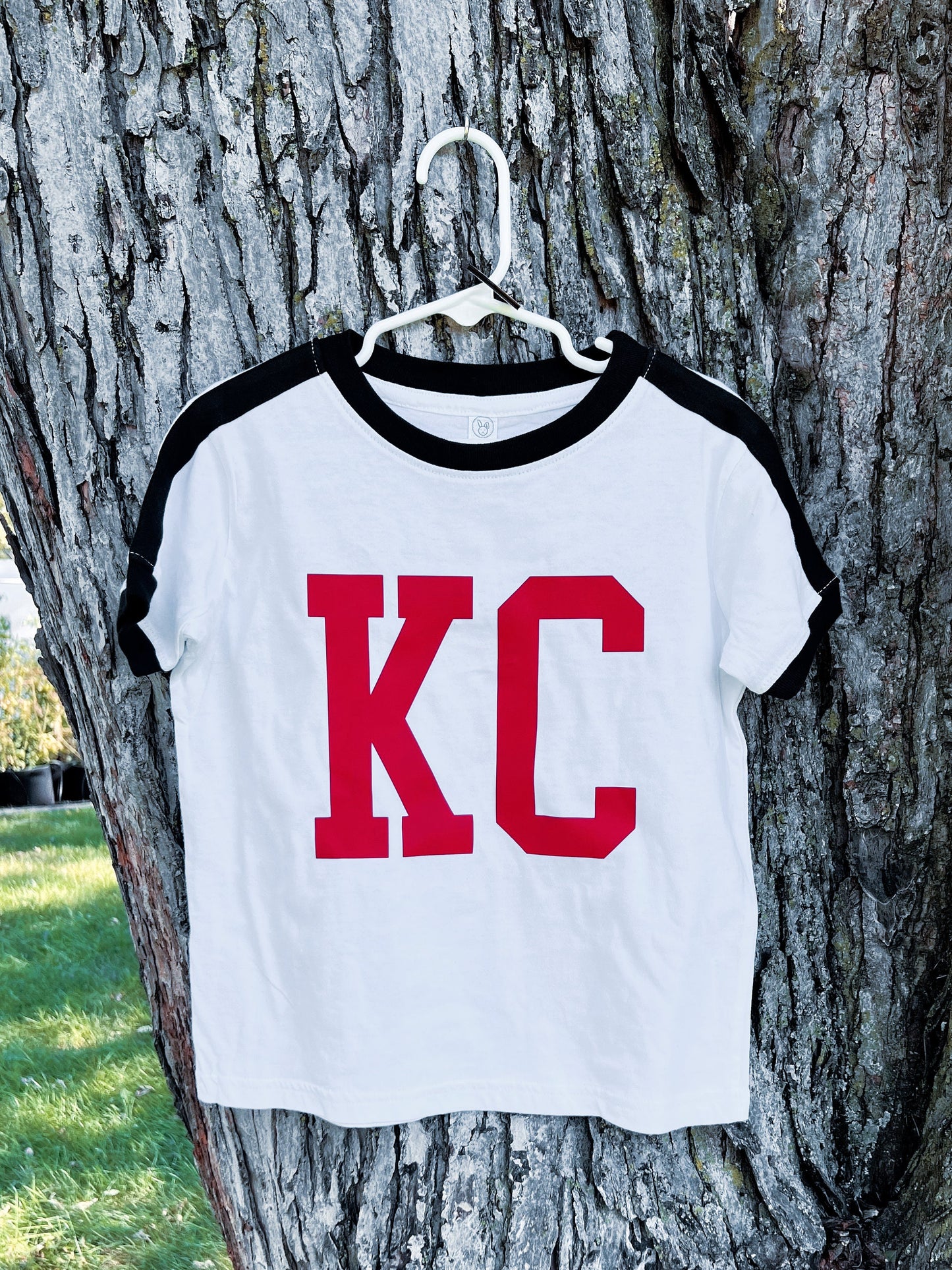 Toddler Big Block KC Ringer Tee | Made in Kansas City | Vintage Retro | Limited Edition T-Shirt | Perfect for Game Day! | Soft! | 2T 3T 4T
