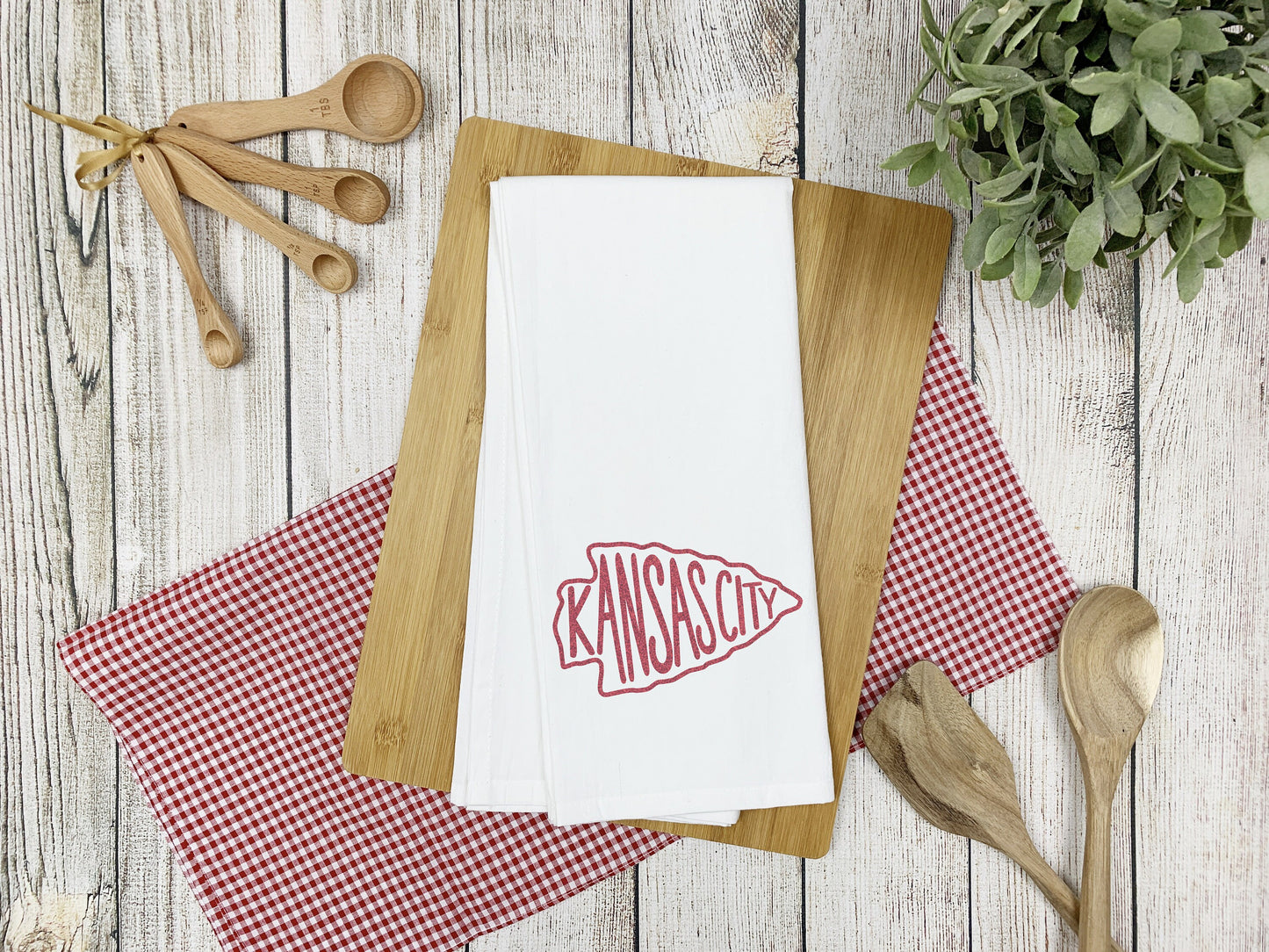 MADE IN KC! Kansas City Kitchen Towel - Perfect for game day! Housewarming Gift - Football at Arrowhead - First Apartment/House