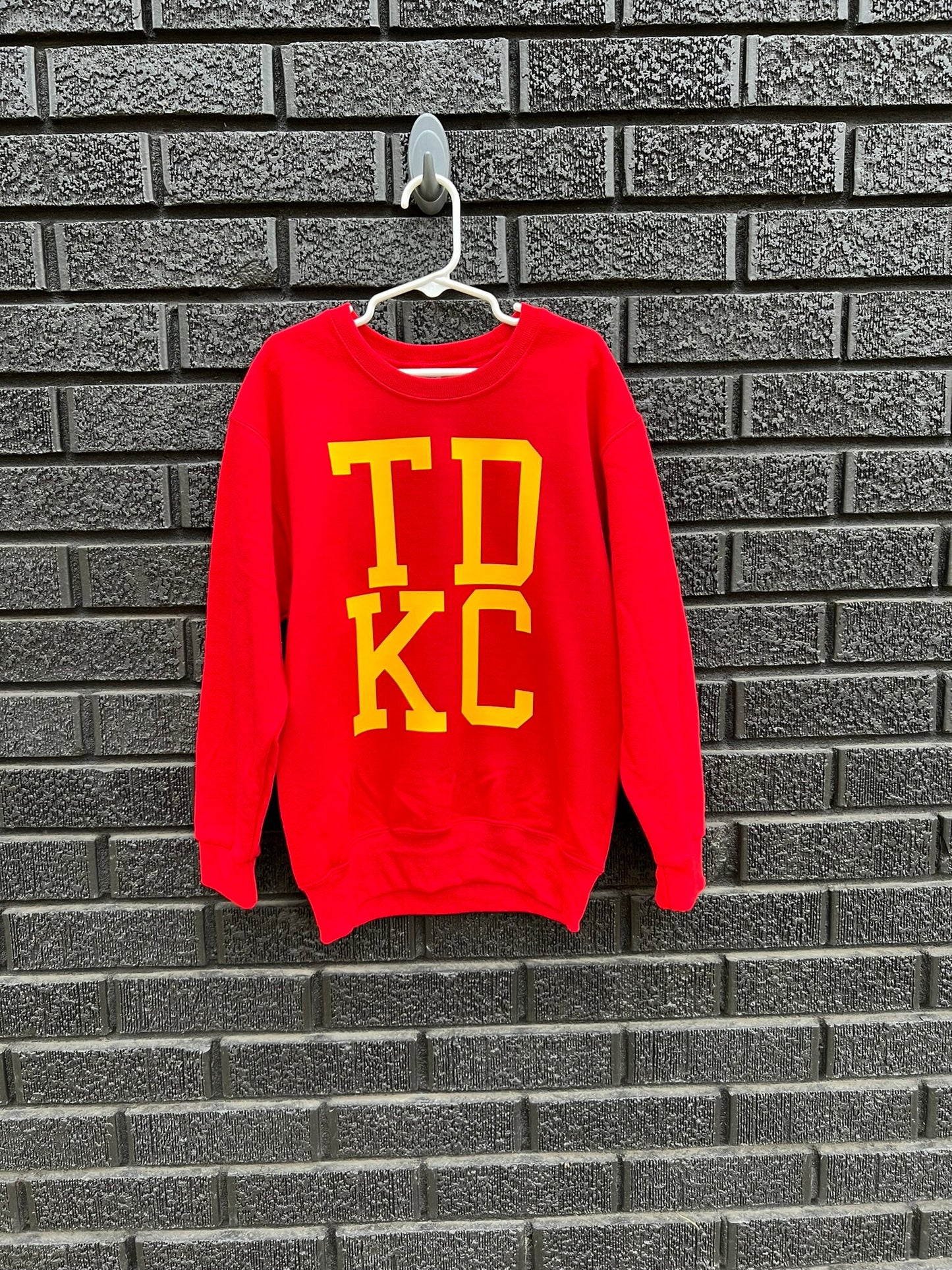 MADE In KC TDKC Kansas City Toddler Tee | Perfect for Game Day! | Super Soft! Red Black White Sweatshirt Long & Short Sleeve T-Shirt T td kc