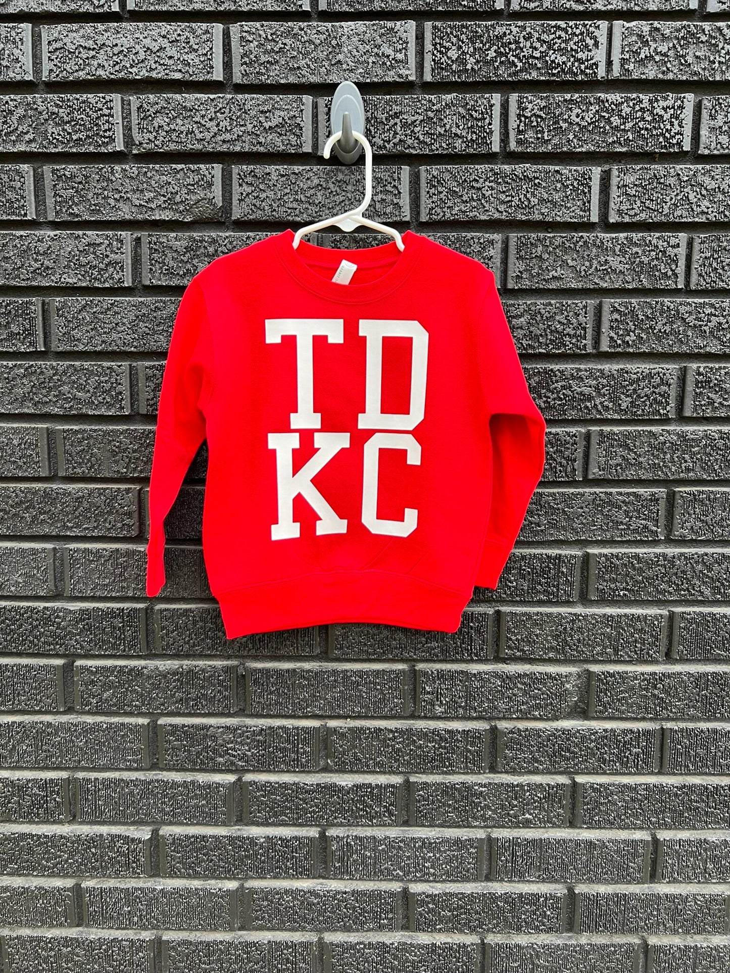 MADE In KC TDKC Kansas City Toddler Tee | Perfect for Game Day! | Super Soft! Red Black White Sweatshirt Long & Short Sleeve T-Shirt T td kc
