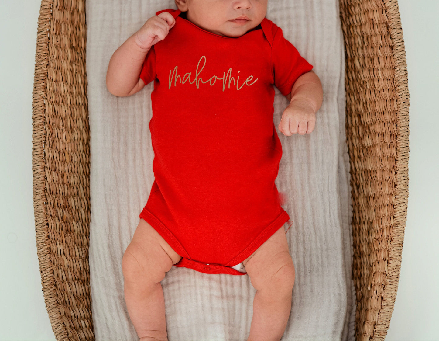 MADE IN KC Mahomie | Kansas City Arrowhead Gerber onesie® brand unisex baby bodysuit |