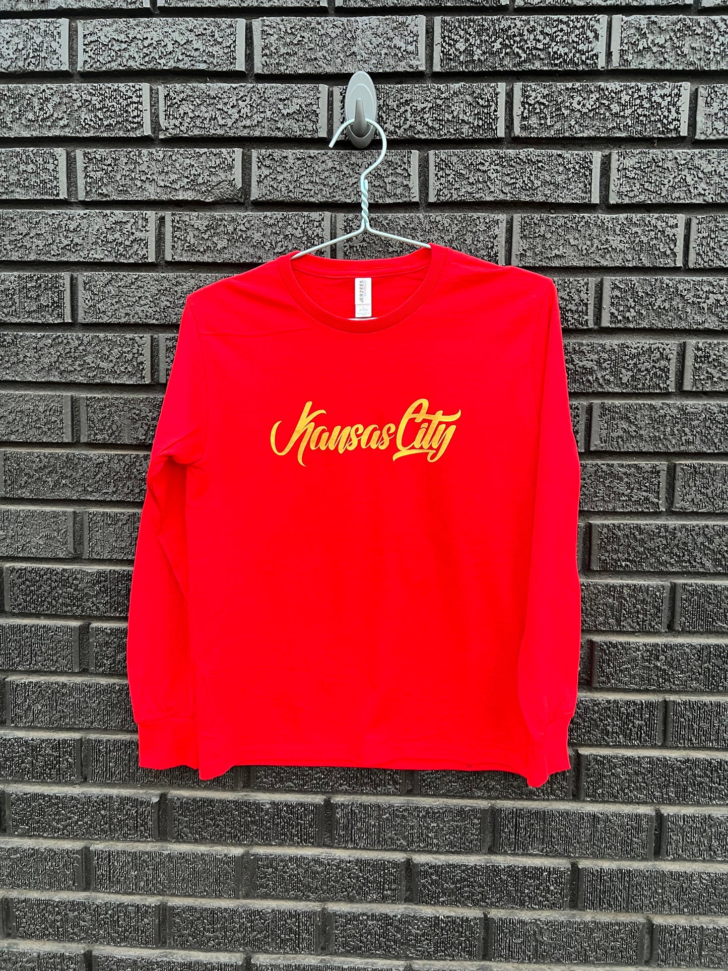 Kansas City Red T-Shirt or Sweatshirt | Pick Design Color | Made here in KC! | Perfect for Game Day! | Soft!