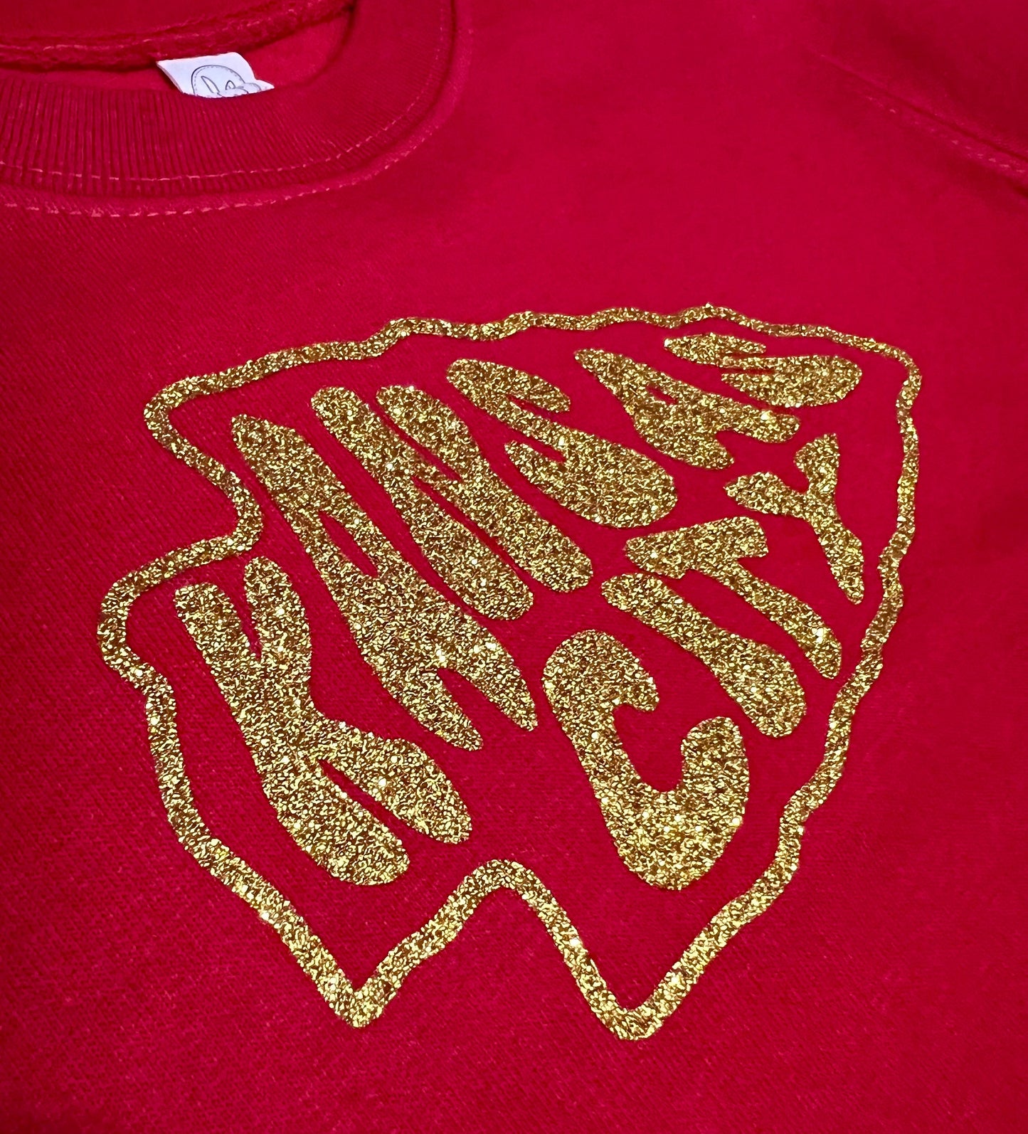 Toddler Youth Kansas City Retro Arrowhead | Red Sweatshirt Long & Short Sleeve T-Shirt | Perfect for Game Day! | Soft!