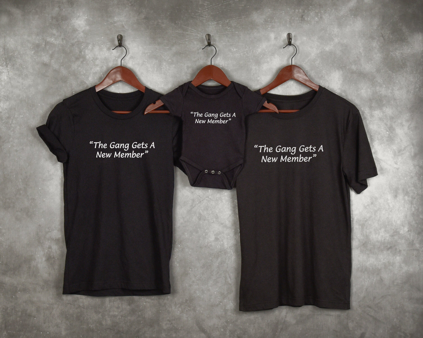 Always Sunny in Philadelphia The Gang Gets a New Member | Unisex ONESIE® brand & TShirt | funny baby shower gift | Mommy Daddy Parent and Me