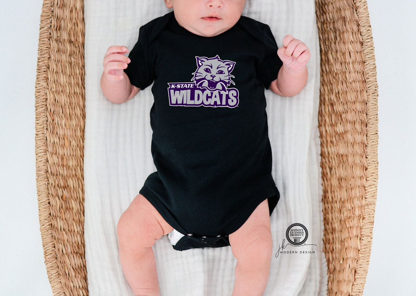 LICENSED K-State ® Gerber ONESIE ® Brand | KSU | Game day outfit | Baby shower gift | Kansas State University Wildcats | KState