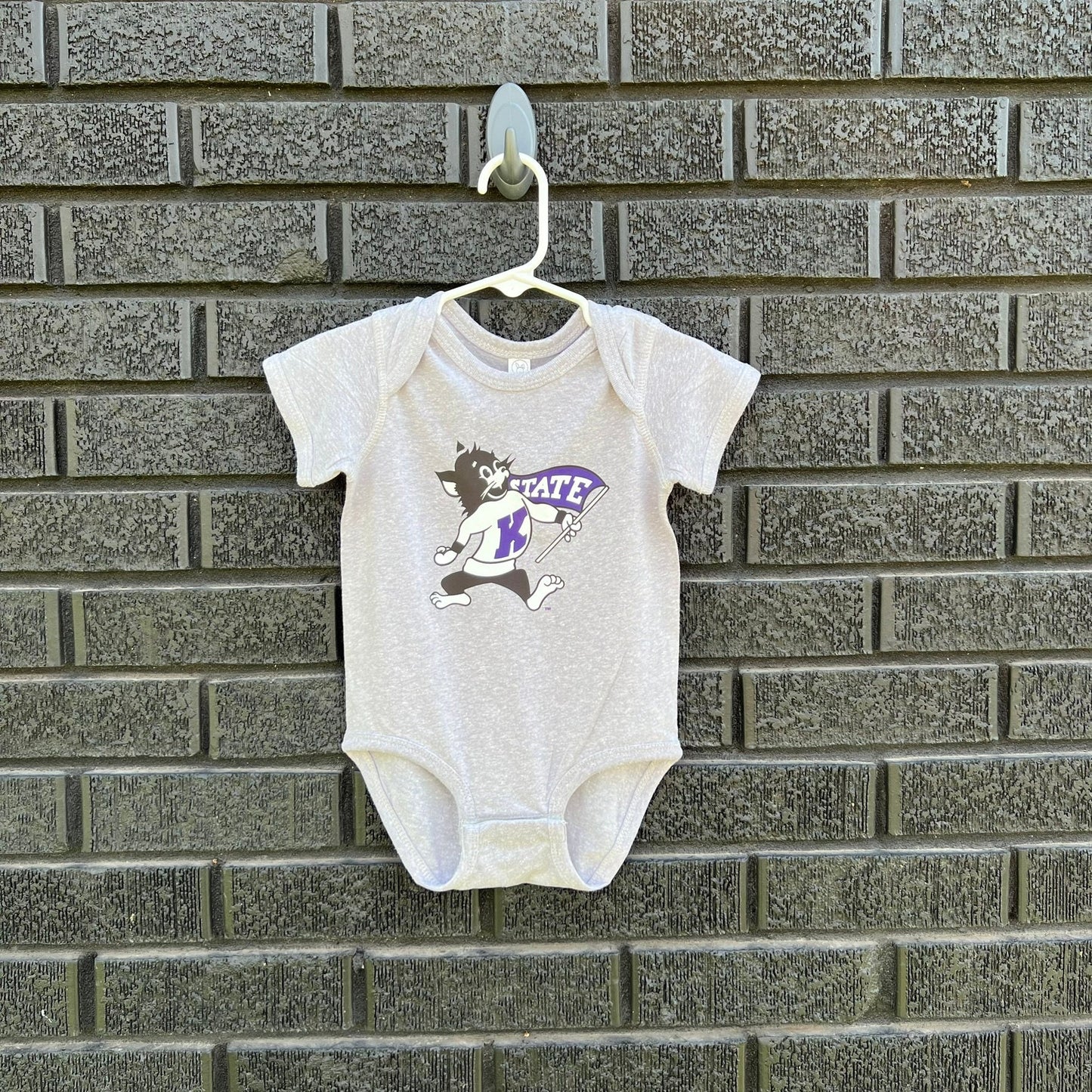 LICENSED K-State ® Baby Bodysuit | Super soft! | KSU | Game day outfit | Baby shower gift | Kansas State University Wildcats | KState