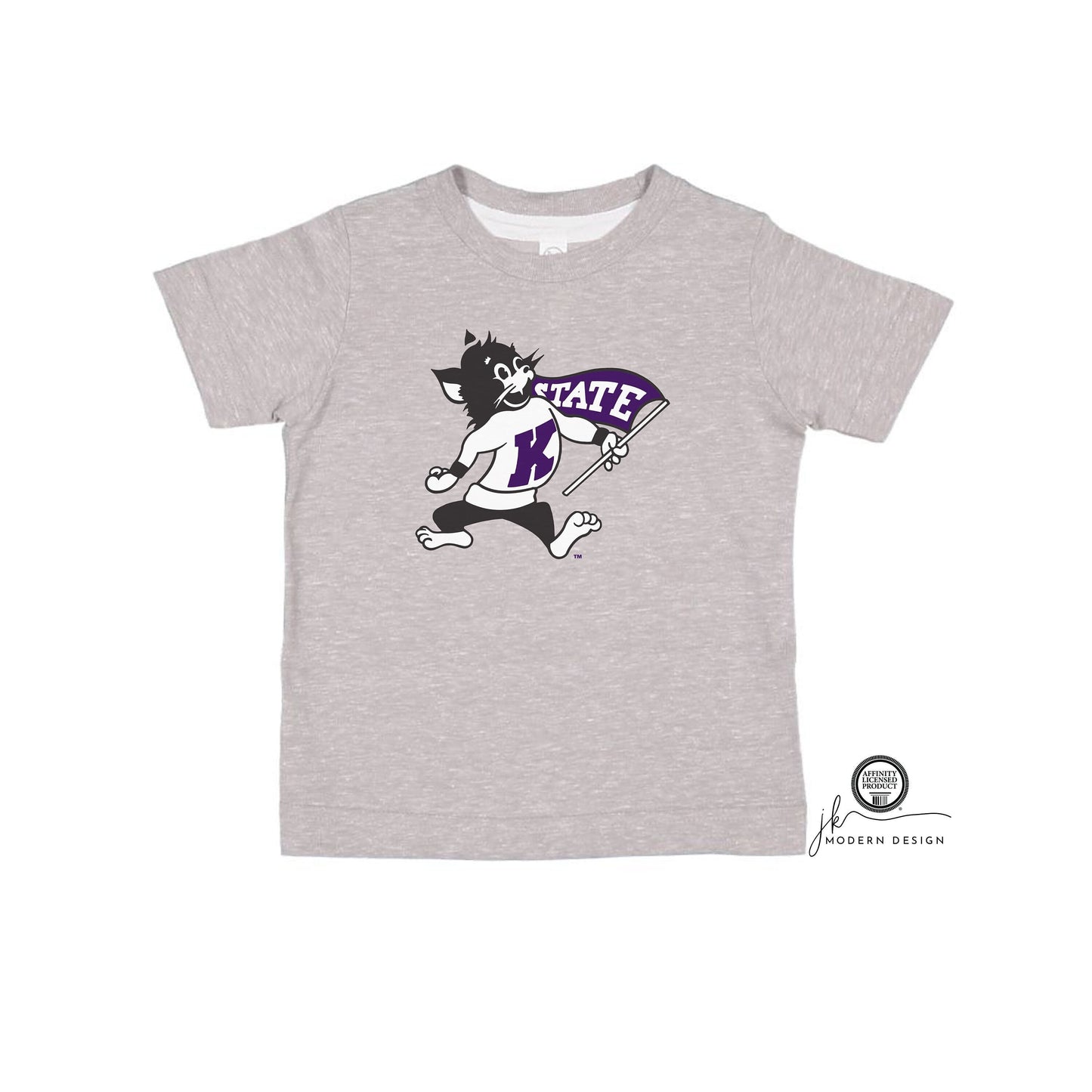 LICENSED K-State ® T-Shirt | Super soft! | KSU | Vintage Willie | Kansas State University Wildcats | KState | Youth Toddler & Adult Tee