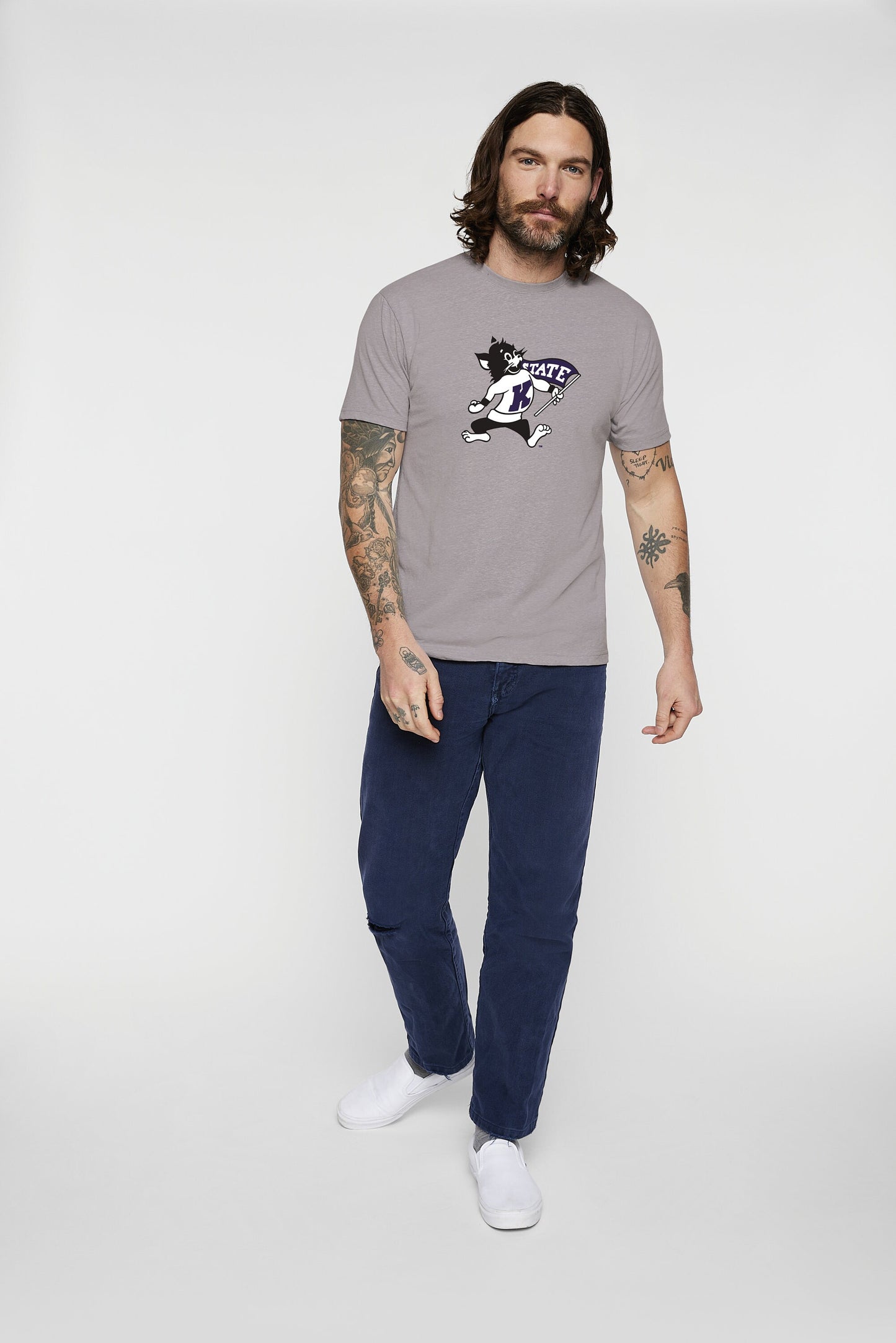 LICENSED K-State ® T-Shirt | Super soft! | KSU | Vintage Willie | Kansas State University Wildcats | KState | Youth Toddler & Adult Tee