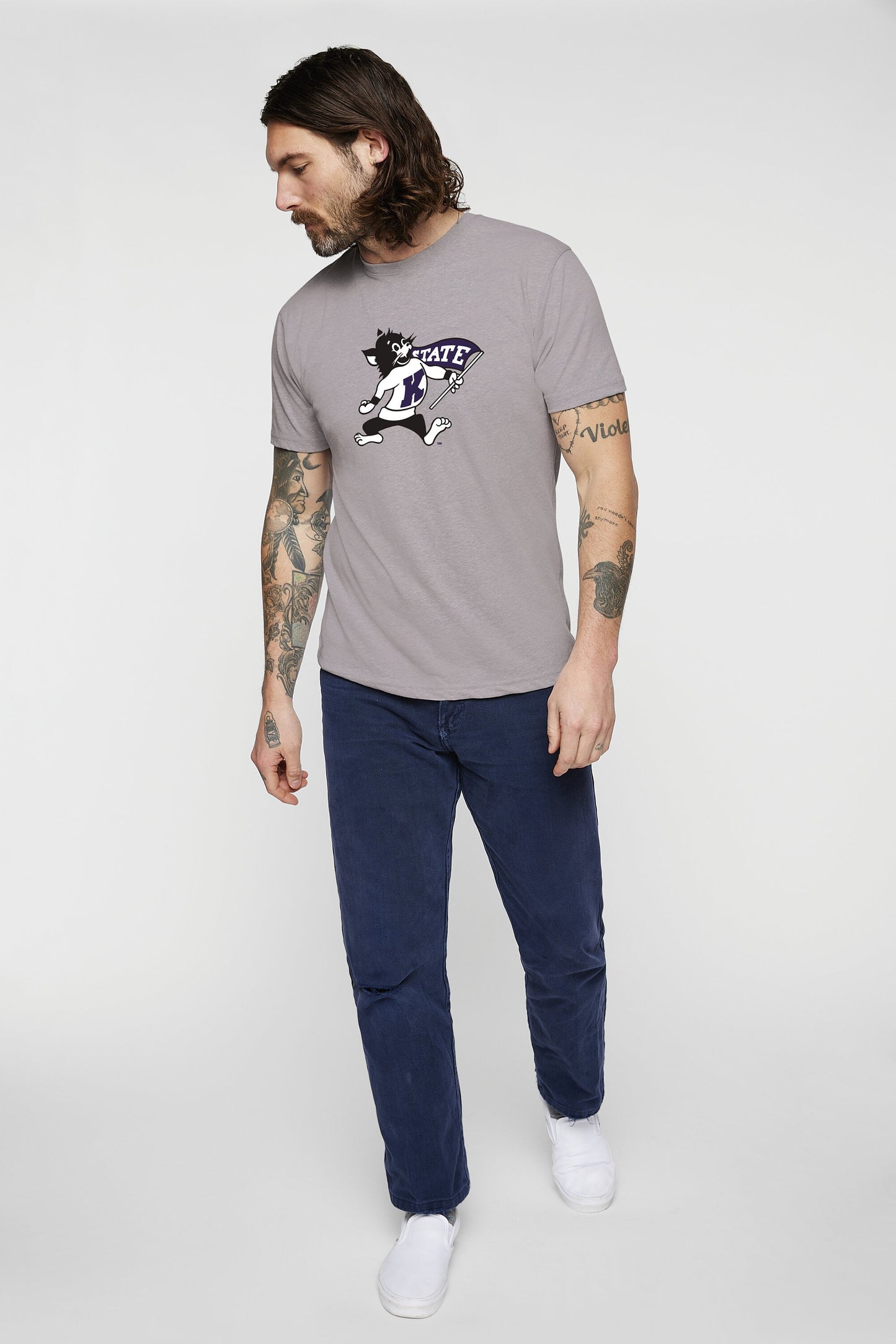 LICENSED K-State ® T-Shirt | Super soft! | KSU | Vintage Willie | Kansas State University Wildcats | KState | Youth Toddler & Adult Tee