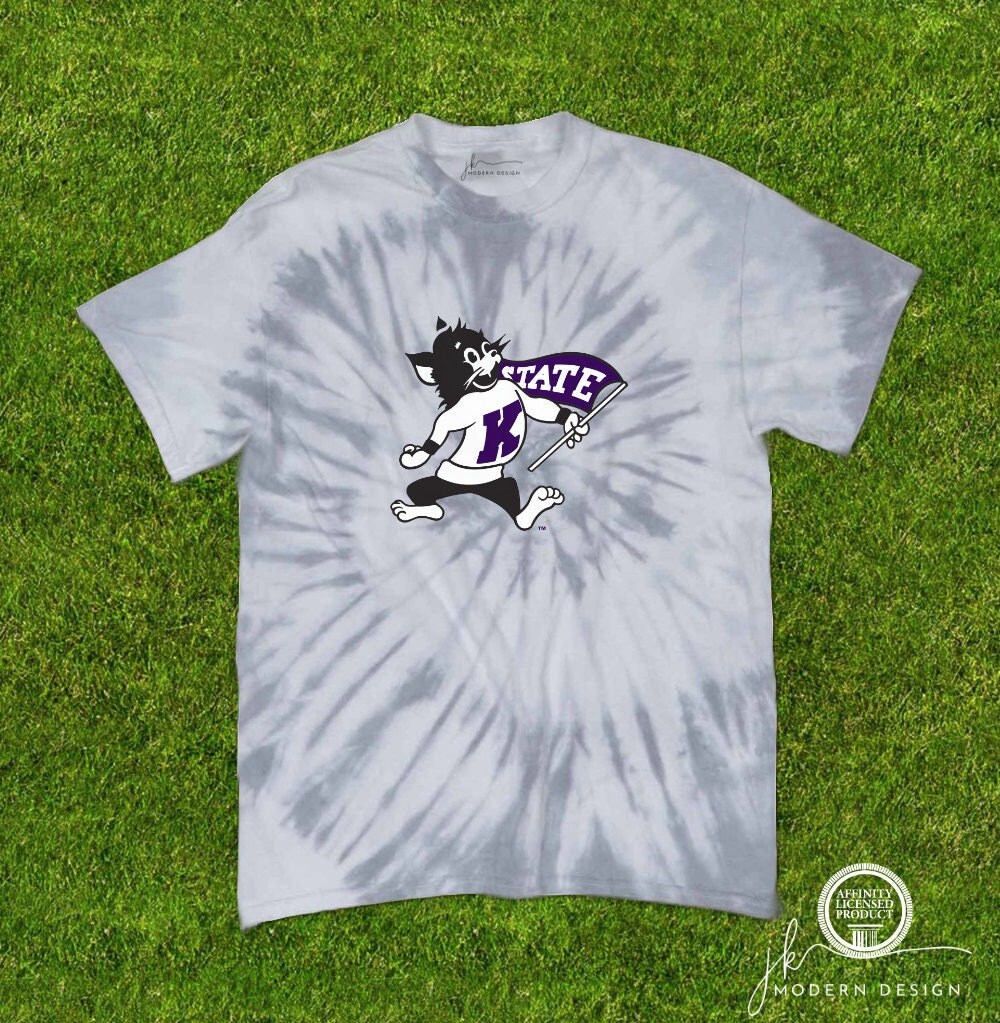 K-State Vintage Willie Tie-Dye Shirt | KSU ® | Soft game day shirt | Kansas State Wildcats Fan Gift | KState Tie Dye Tee | LICENSED!
