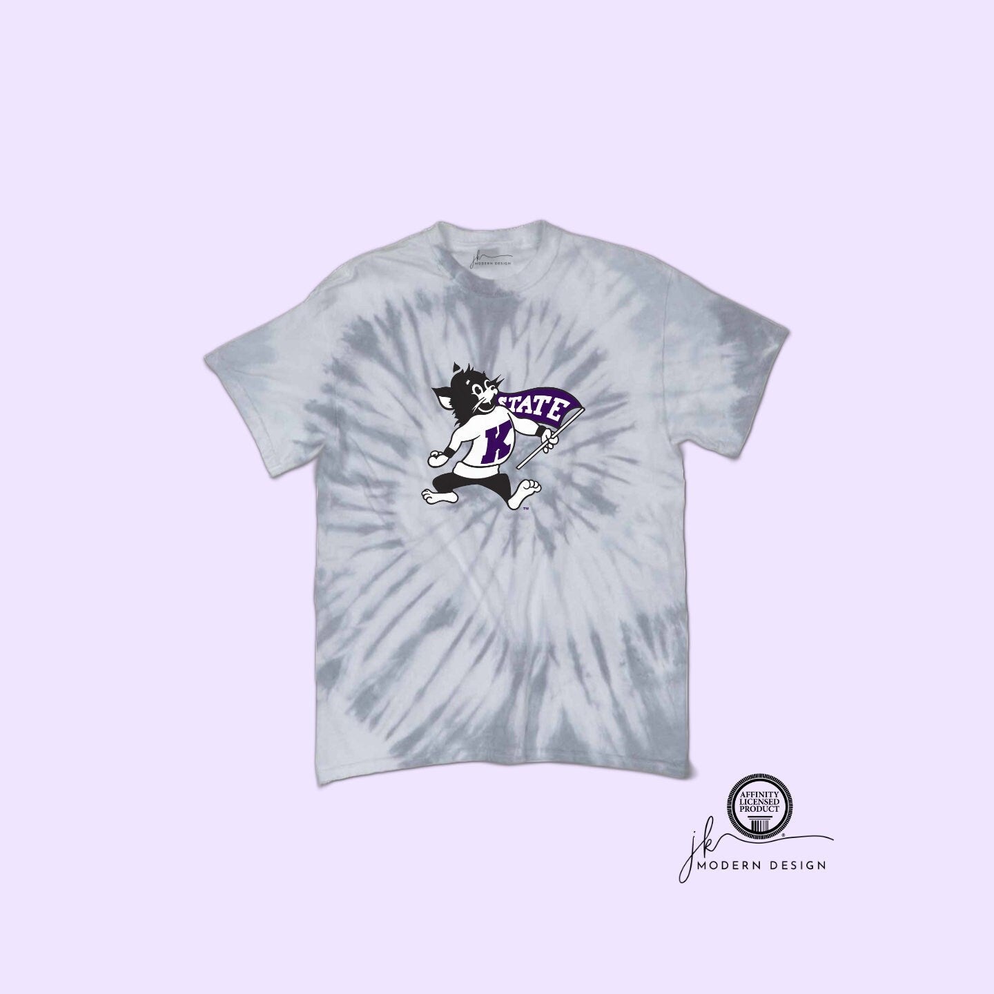K-State Vintage Willie Tie-Dye Shirt | KSU ® | Soft game day shirt | Kansas State Wildcats Fan Gift | KState Tie Dye Tee | LICENSED!