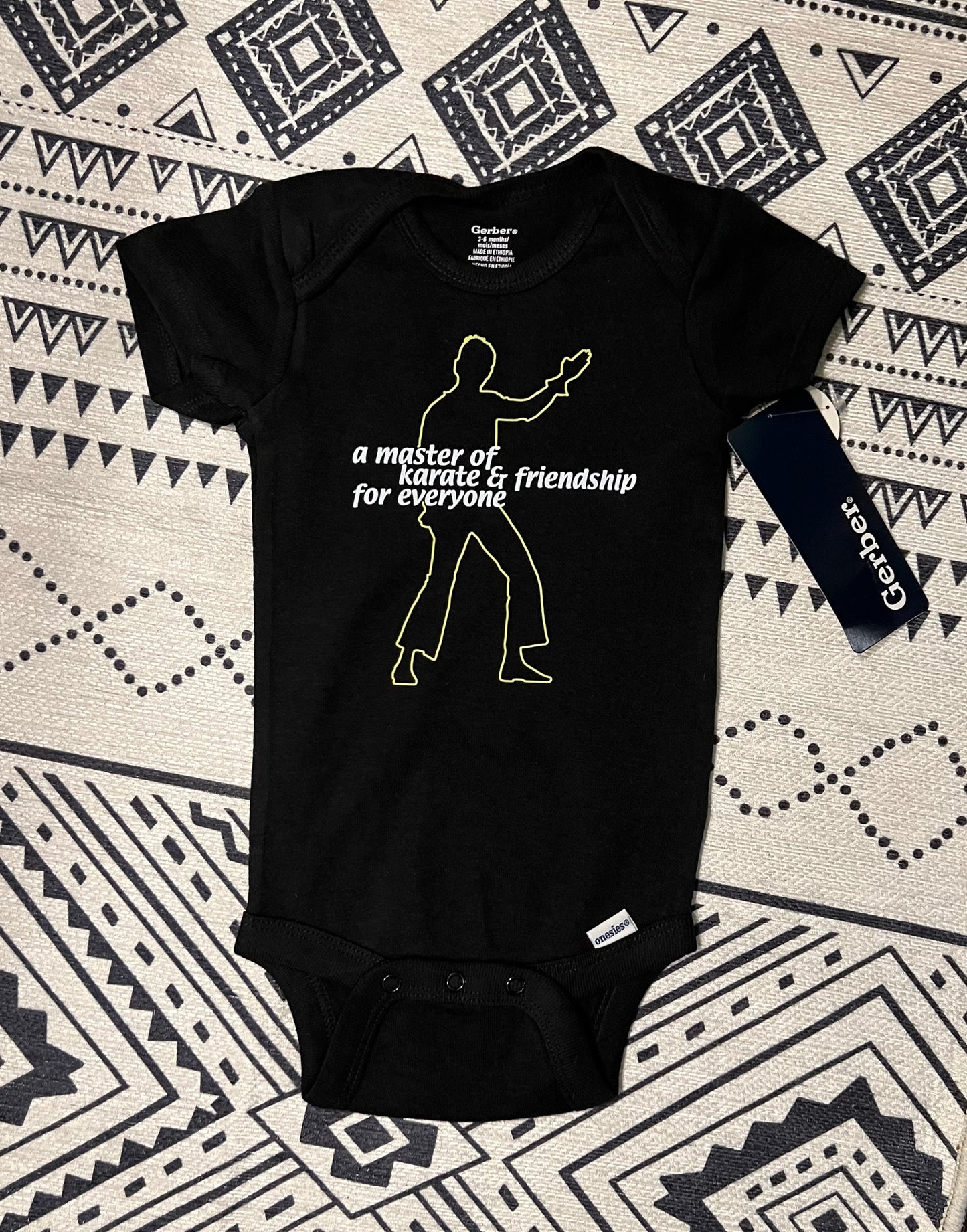 Always Sunny in Philadelphia | Dayman | Unisex ONESIE® brand baby shower bodysuit | Nightman Cometh | Day Man Master of Friendship & Karate