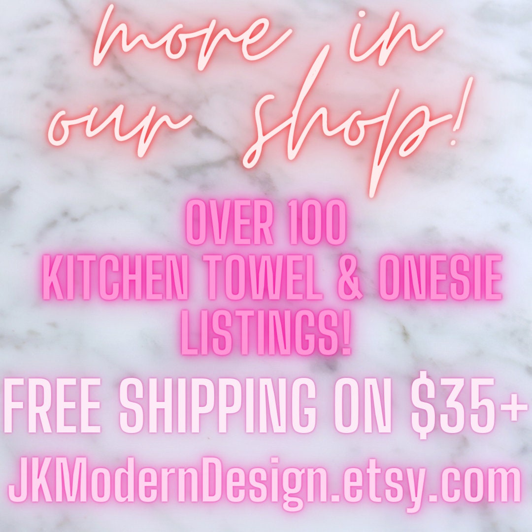 Personalized Custom Kitchen Towel wedding gift anniversary gift