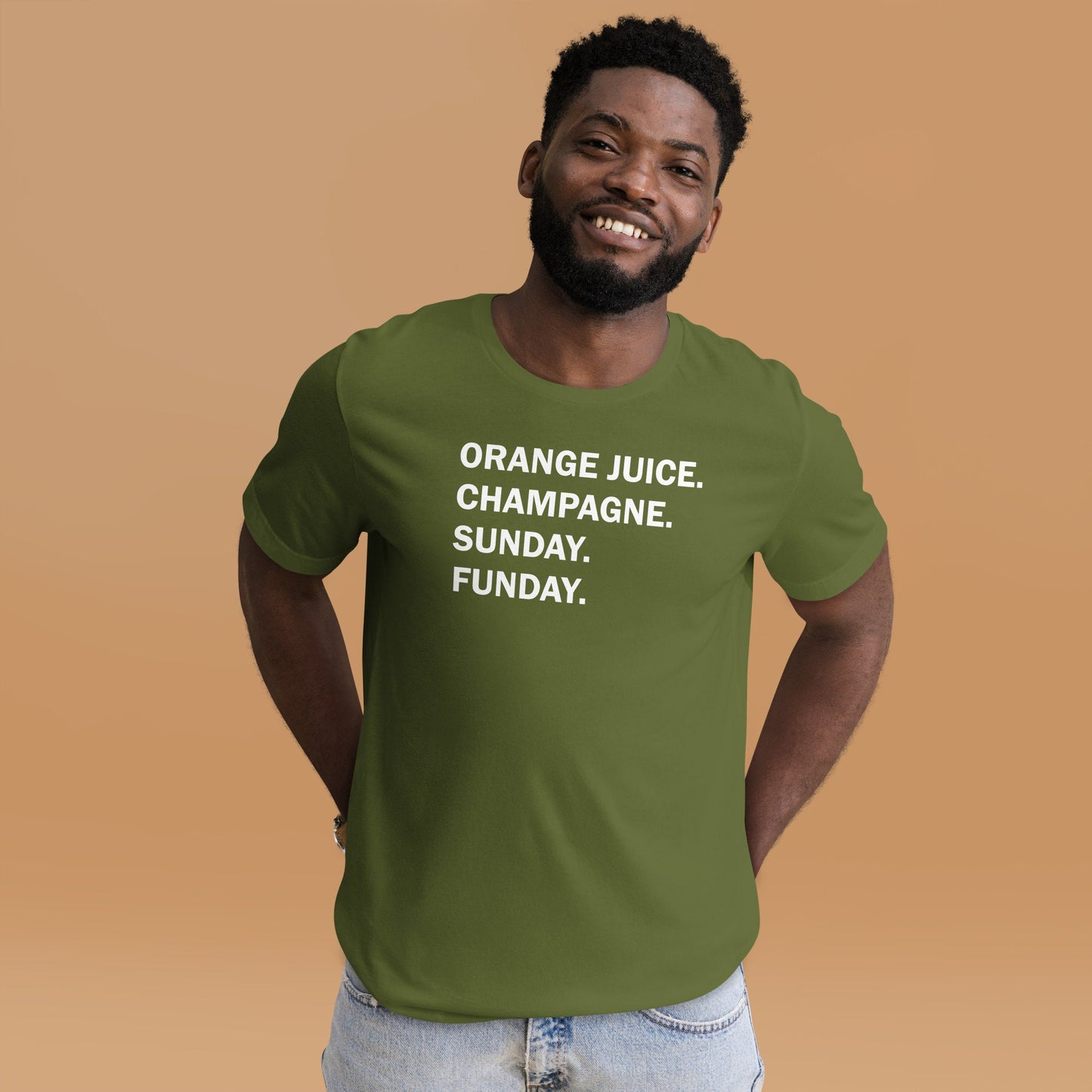 Orange Juice | Champagne | Sunday | Funday | Mimosa | Brunch | Funny T-Shirt TShirt
