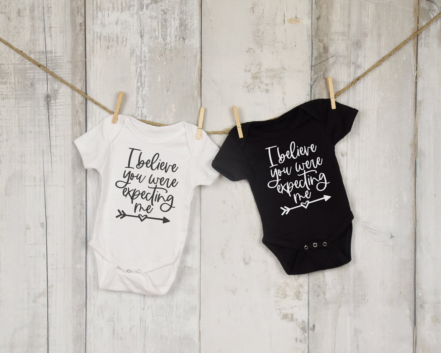 I Believe You Were Expecting Me | unisex Gerber ONESIE® brand 0-3, 6-9 & 3-6 months funny onesie baby shower hospital gift bodysuit
