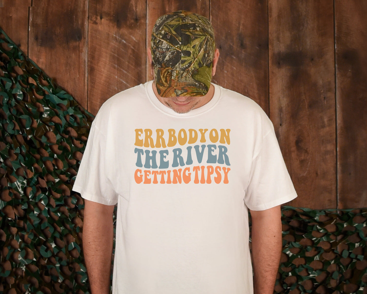 Errbody on the River Getting Tipsy | Float Trip TShirt | Kayak Tee | Fishing Shirt | Short-Sleeve Unisex T-Shirt |