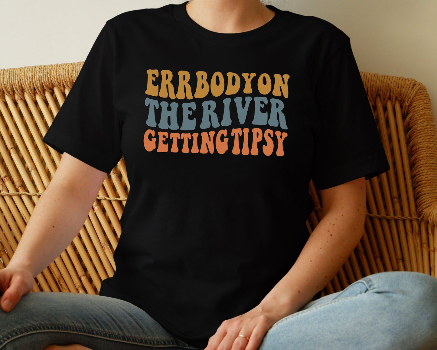 Errbody on the River Getting Tipsy | Float Trip TShirt | Kayak Tee | Fishing Shirt | Short-Sleeve Unisex T-Shirt |