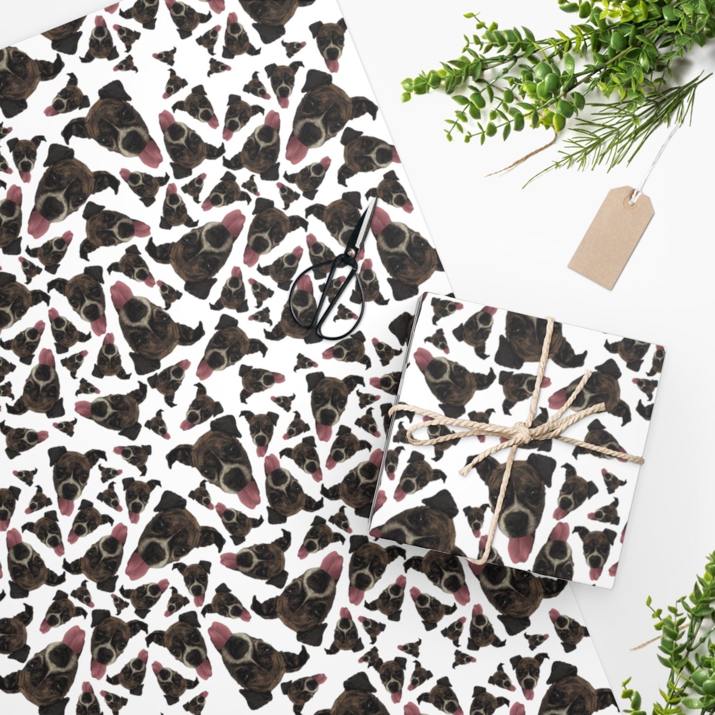 Smiles Davis Wrapping Paper