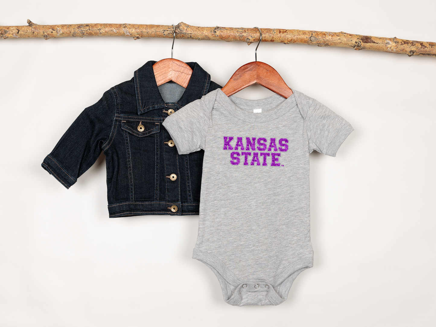 Sequin Look Kansas State | LICENSED K-State ® ONESIE®