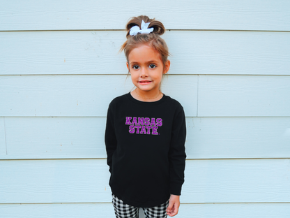 Sequin Look | K-State ® Sweatshirt & Long or Short Sleeve TShirt