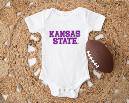 Sequin Look Kansas State | LICENSED K-State ® ONESIE®