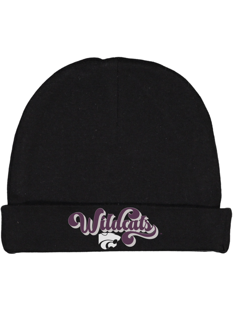 Licensed KSU Baby Beanie | Retro Wildcats