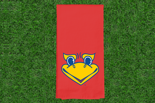 Jayhawk Face KU® Kitchen Towel