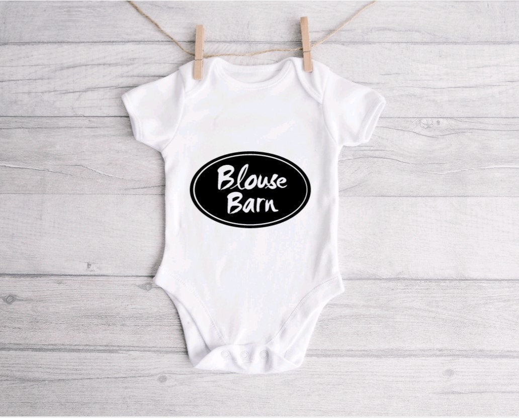 Blouse Barn Schitt's Creek Gerber ONESIE® brand 0-3, 3-6 & 6-9 months baby shower gift bodysuit unisex