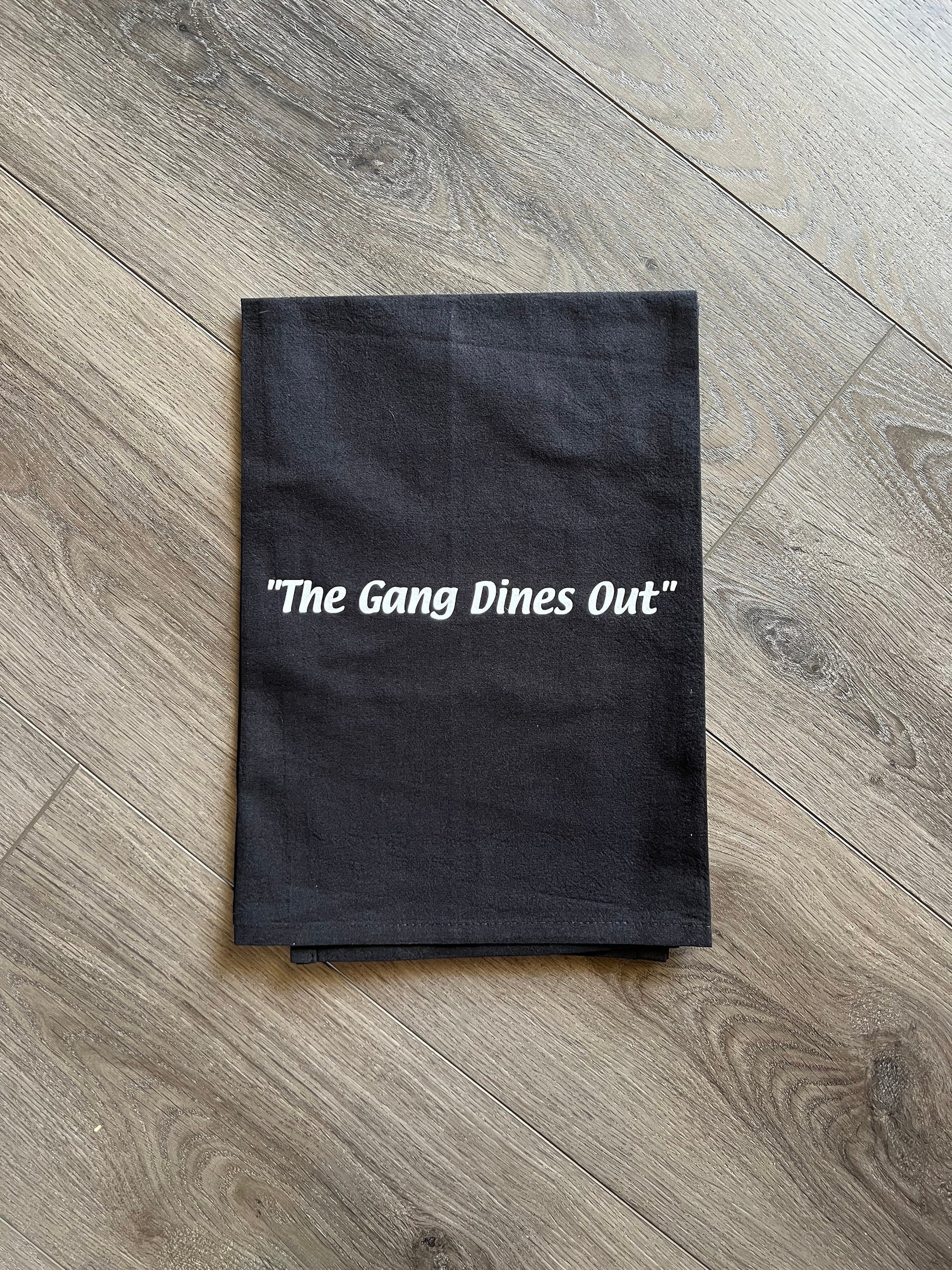 Always Sunny in Philadelphia Funny Kitchen Towel | The Gang Dines Out | housewarming gift