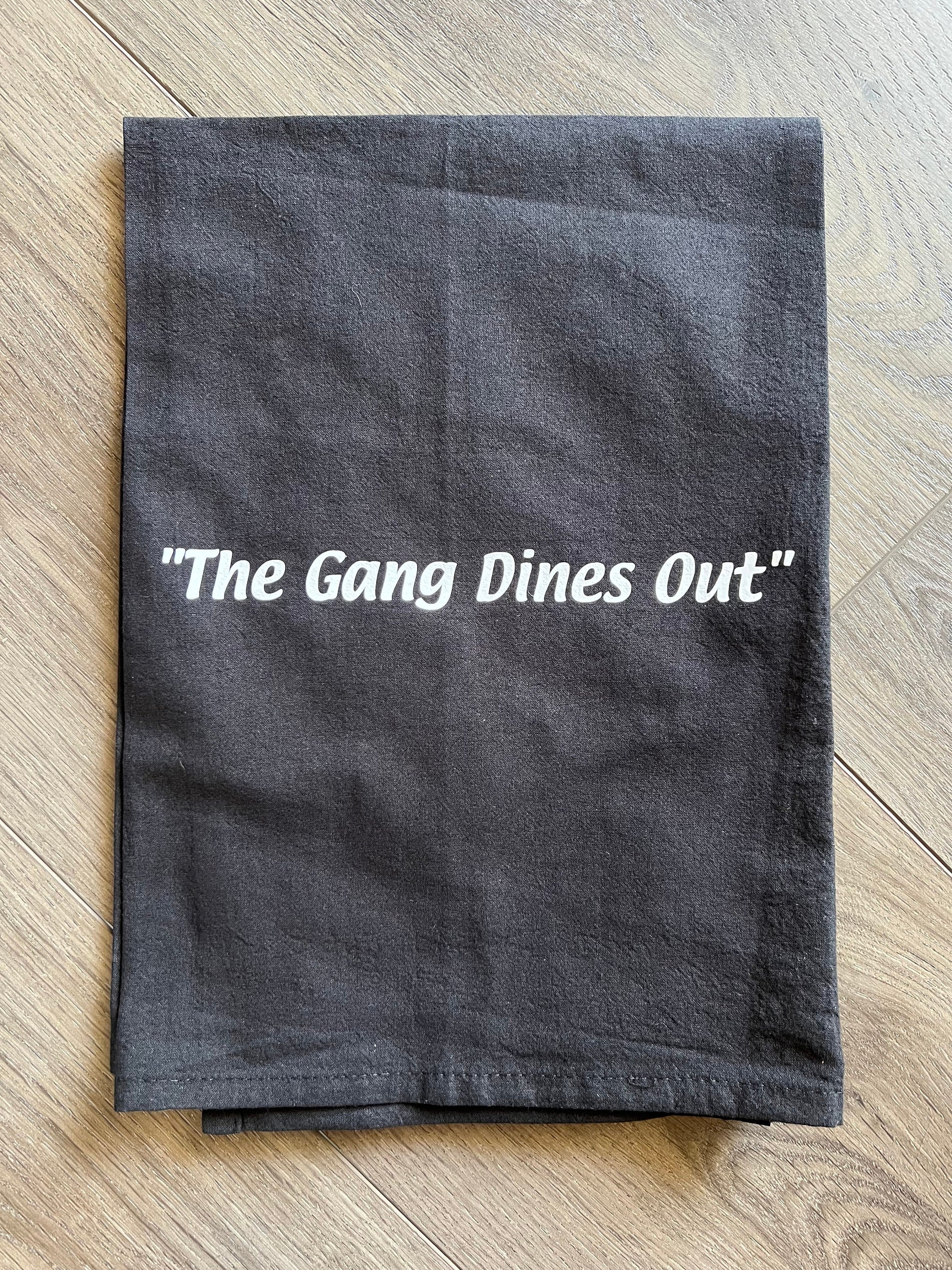 Always Sunny in Philadelphia Funny Kitchen Towel | The Gang Dines Out | housewarming gift