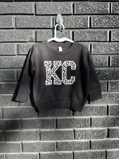 MADE IN KC Toddler Kansas City Arrowhead Red Sweatshirt Long & Short Sleeve T-Shirt | Perfect for Game Day! | Soft!