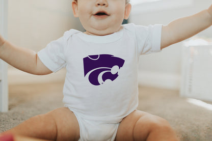 LICENSED Jersey K-State ® Baby Bodysuit | Super soft! | KSU | Game day outfit | Baby shower gift | Kansas State University Wildcats | KState