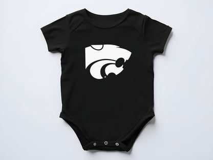 LICENSED K-State ® Gerber ONESIE® Brand | Powercat ™ | KSU | Game day outfit | Baby shower gift | Kansas State University Wildcats | KState