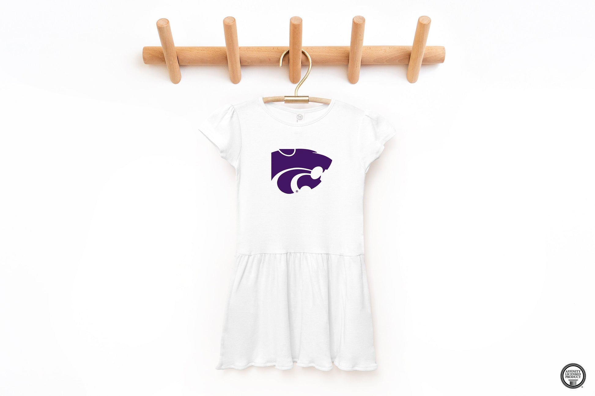 LICENSED K-State ® Dress | Toddler / Infant | Powercat | KSU | Game day outfit | Baby shower gift | Kansas State Wildcats | KState Cheer