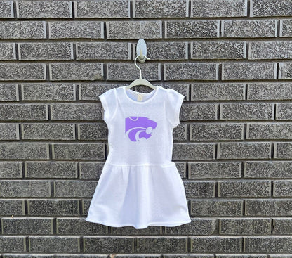 LICENSED K-State ® Dress | Toddler / Infant | Powercat | KSU | Game day outfit | Baby shower gift | Kansas State Wildcats | KState Cheer