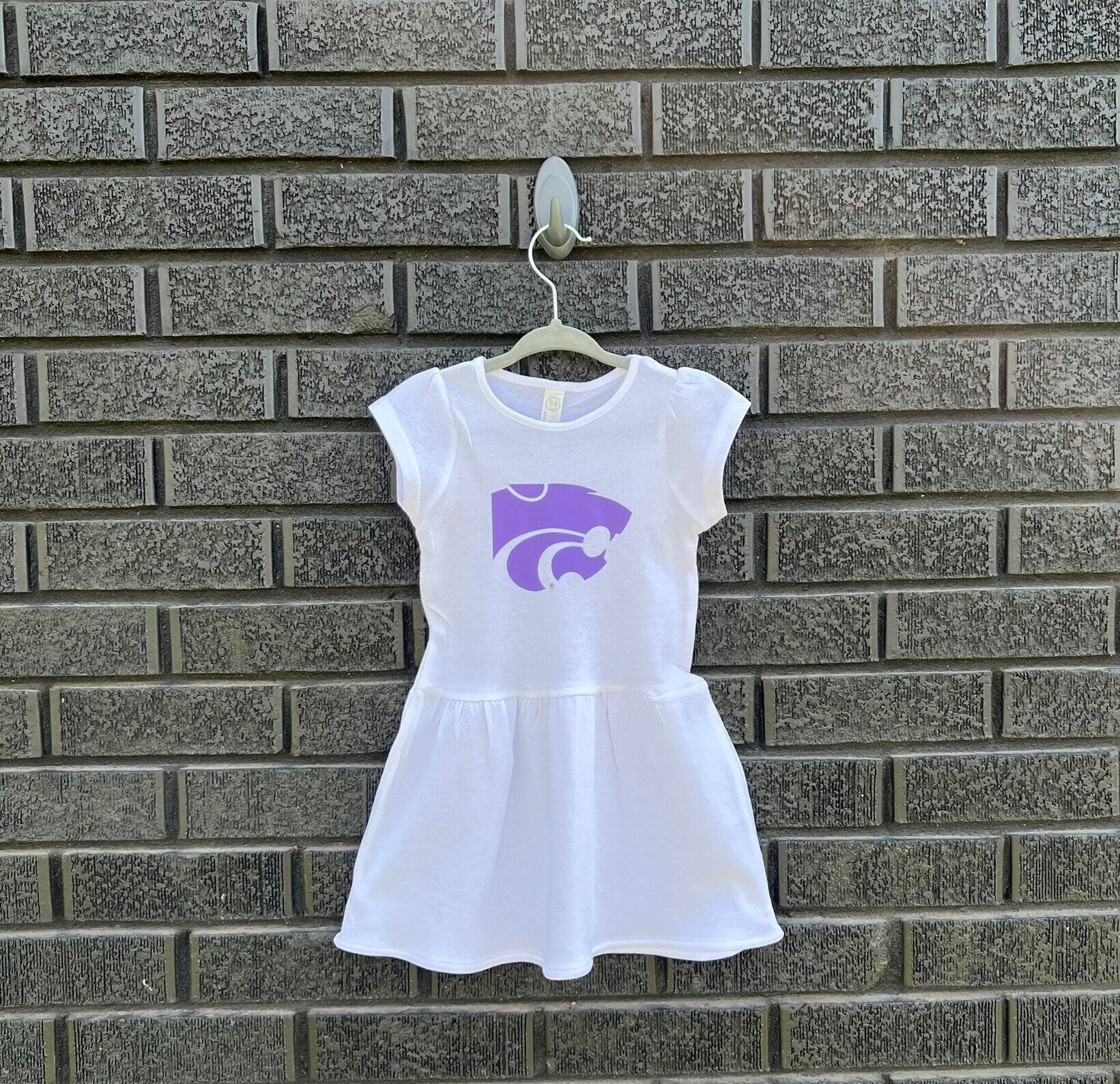 LICENSED K-State ® Dress | Toddler / Infant | Powercat | KSU | Game day outfit | Baby shower gift | Kansas State Wildcats | KState Cheer