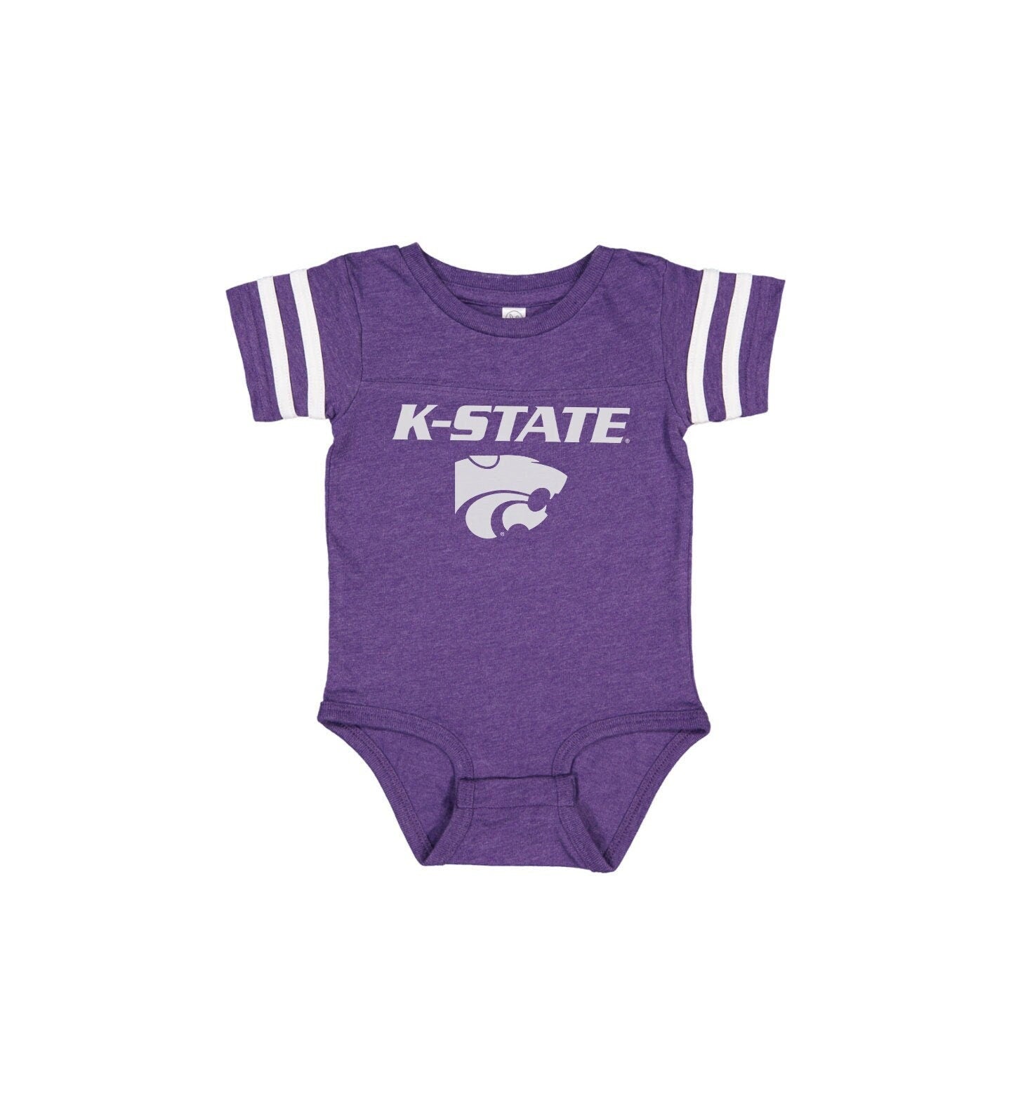 LICENSED Jersey K-State ® Baby Bodysuit | Super soft! | KSU | Game day outfit | Baby shower gift | Kansas State University Wildcats | KState