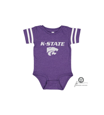 LICENSED Jersey K-State ® Baby Bodysuit | Super soft! | KSU | Game day outfit | Baby shower gift | Kansas State University Wildcats | KState