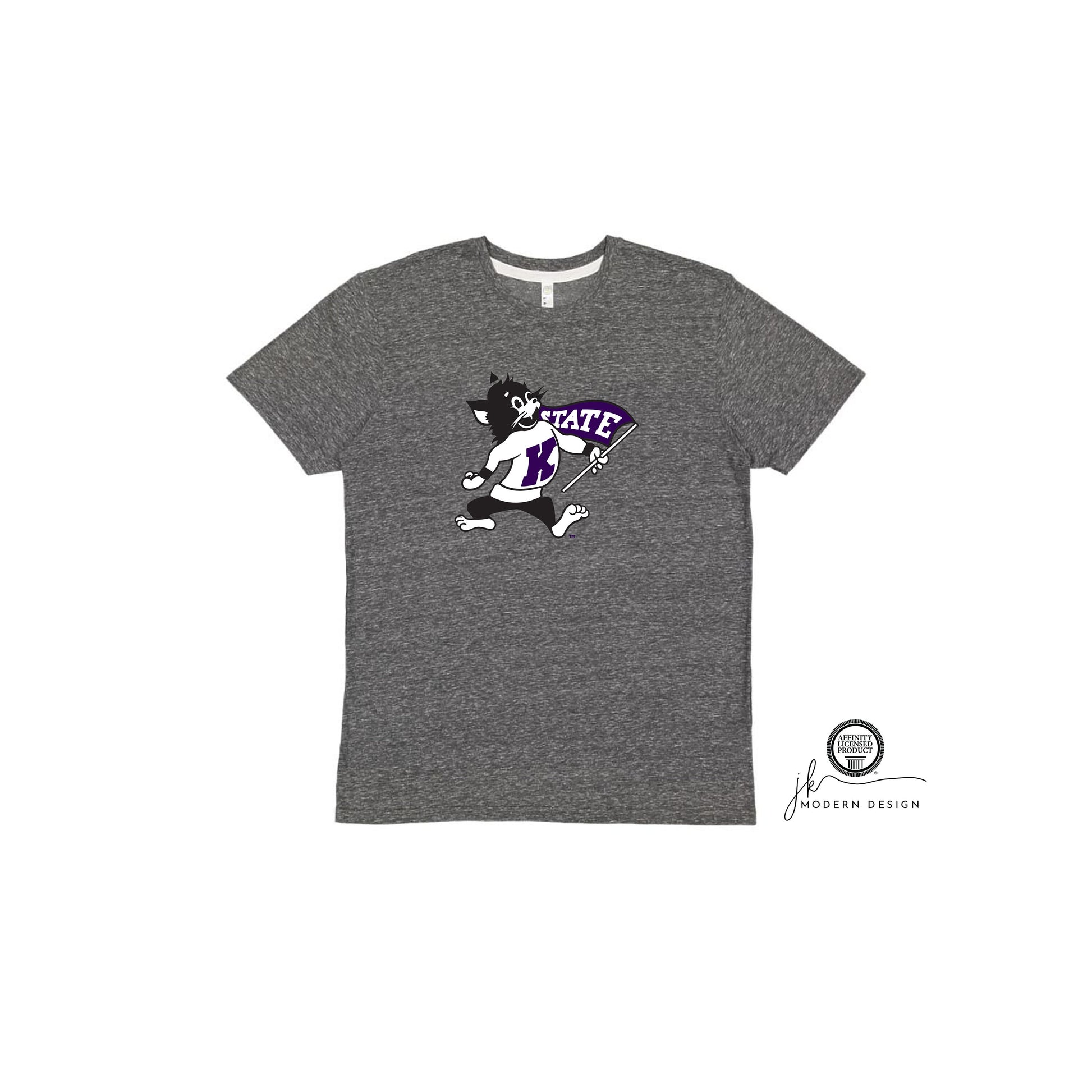 LICENSED K-State ® T-Shirt | Super soft! | KSU | Vintage Willie | Kansas State University Wildcats | KState | Youth Toddler & Adult Tee